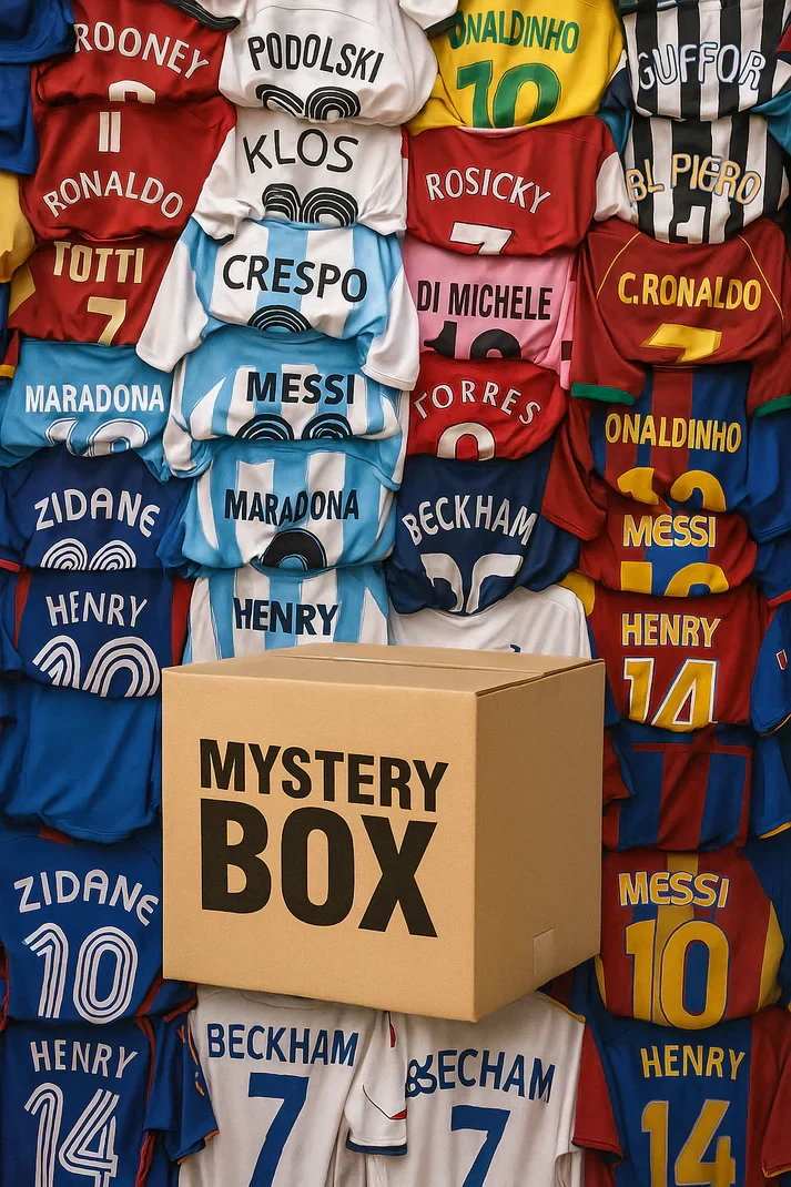 Mystery Box-Mystery Fussballtrikot-Mystere Maillot